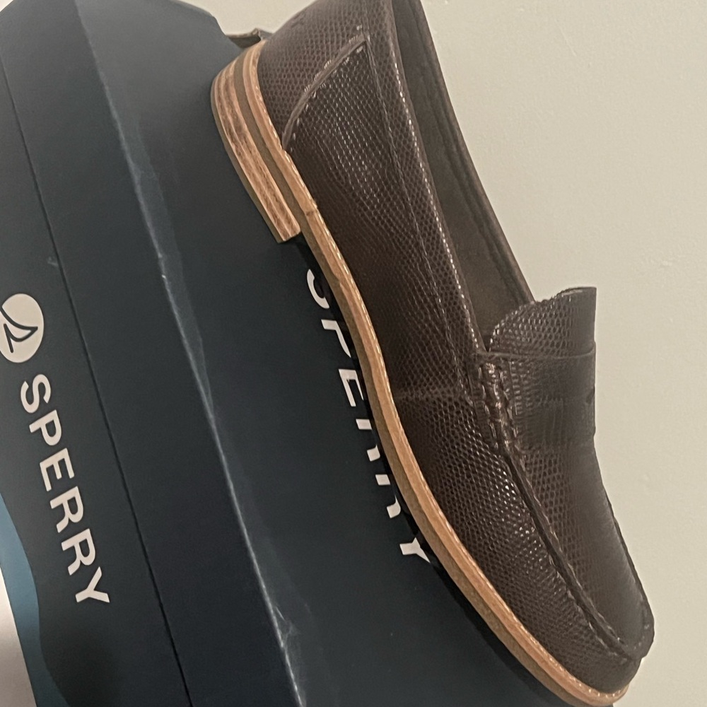 Sperry Brown Leather Loafers Slip-Ons